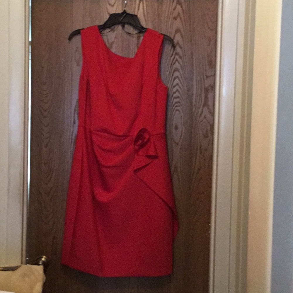 Red dress
